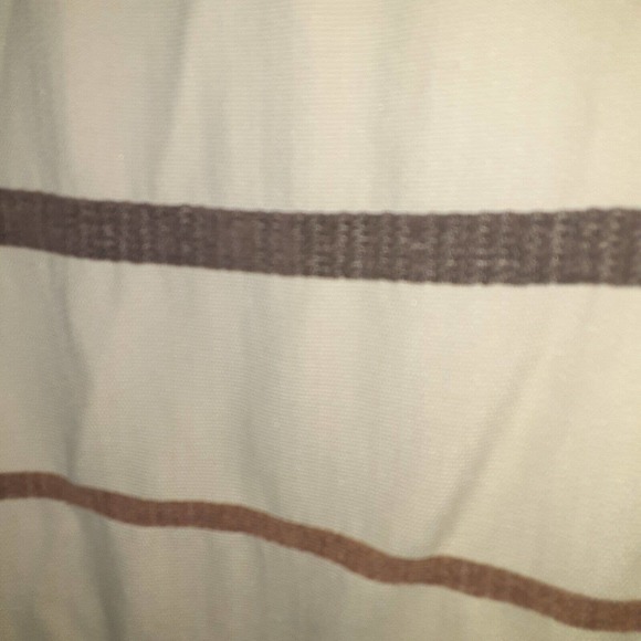 Vintage Masculine Chenille Stripe Embossed Curtains 52x85 JC Penney - Picture 3 of 5